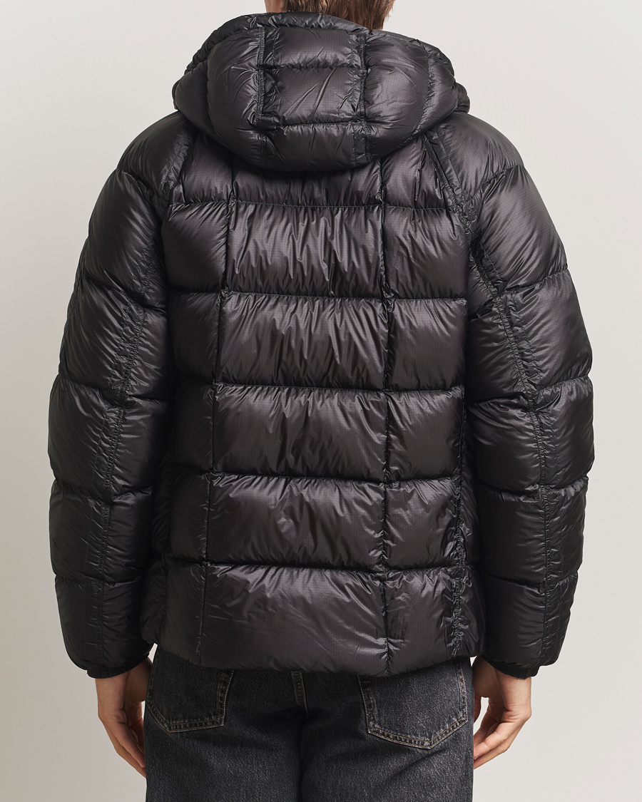 C.P. Company DD Shell Padded Hood Jacket Black at CareOfCarl.com