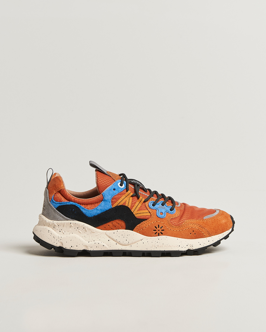 Men | Sneakers | Flower Mountain | Yamano 3 Suede Sneaker Burnt Orange