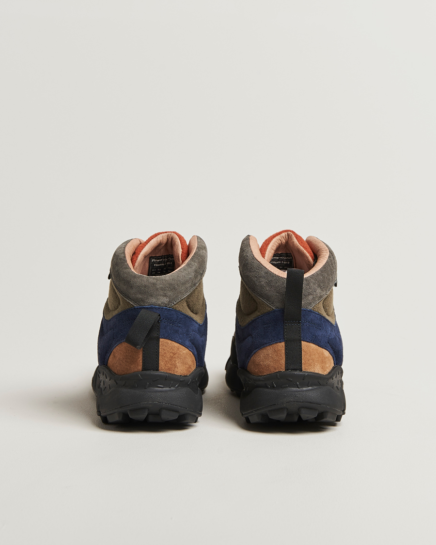Men | Flower Mountain Back Country Mid Suede/Leather Sneaker Multi | Flower Mountain | Back Country Mid Suede/Leather Sneaker Multi