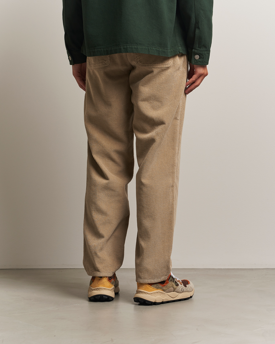 Men | Trousers | Forét | Clay Corduroy Pants Khaki