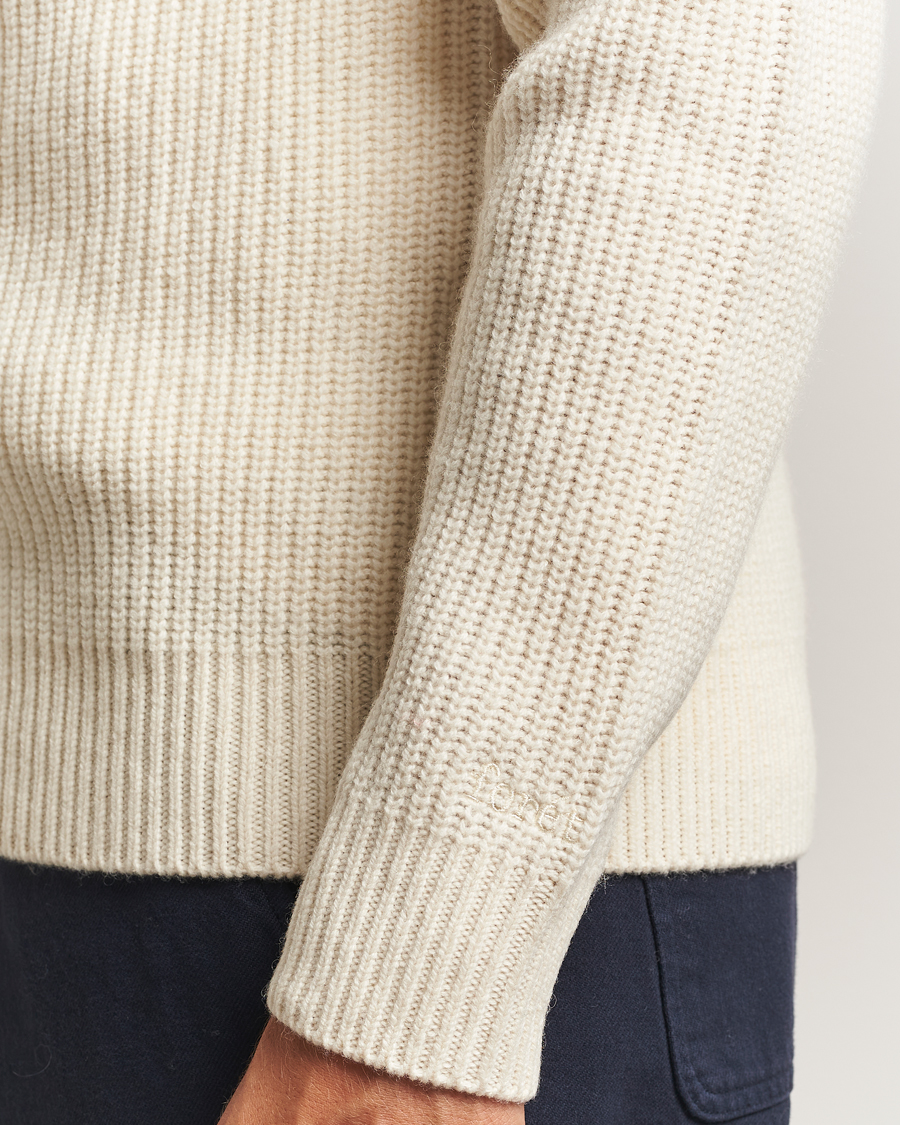 Men | Sweaters & Knitwear | Forét | Delta Wool Zip Knit Cloud
