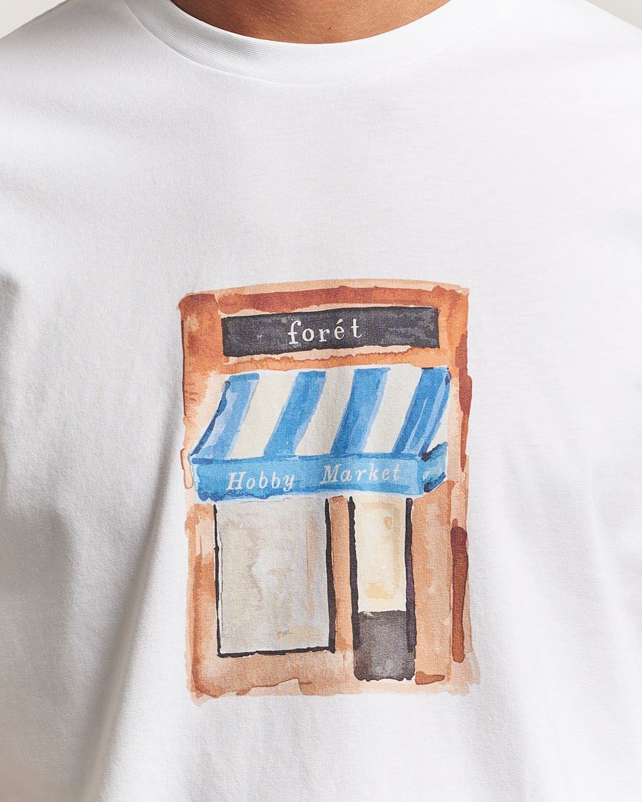 Men | T-Shirts | Forét | Market T-Shirt White