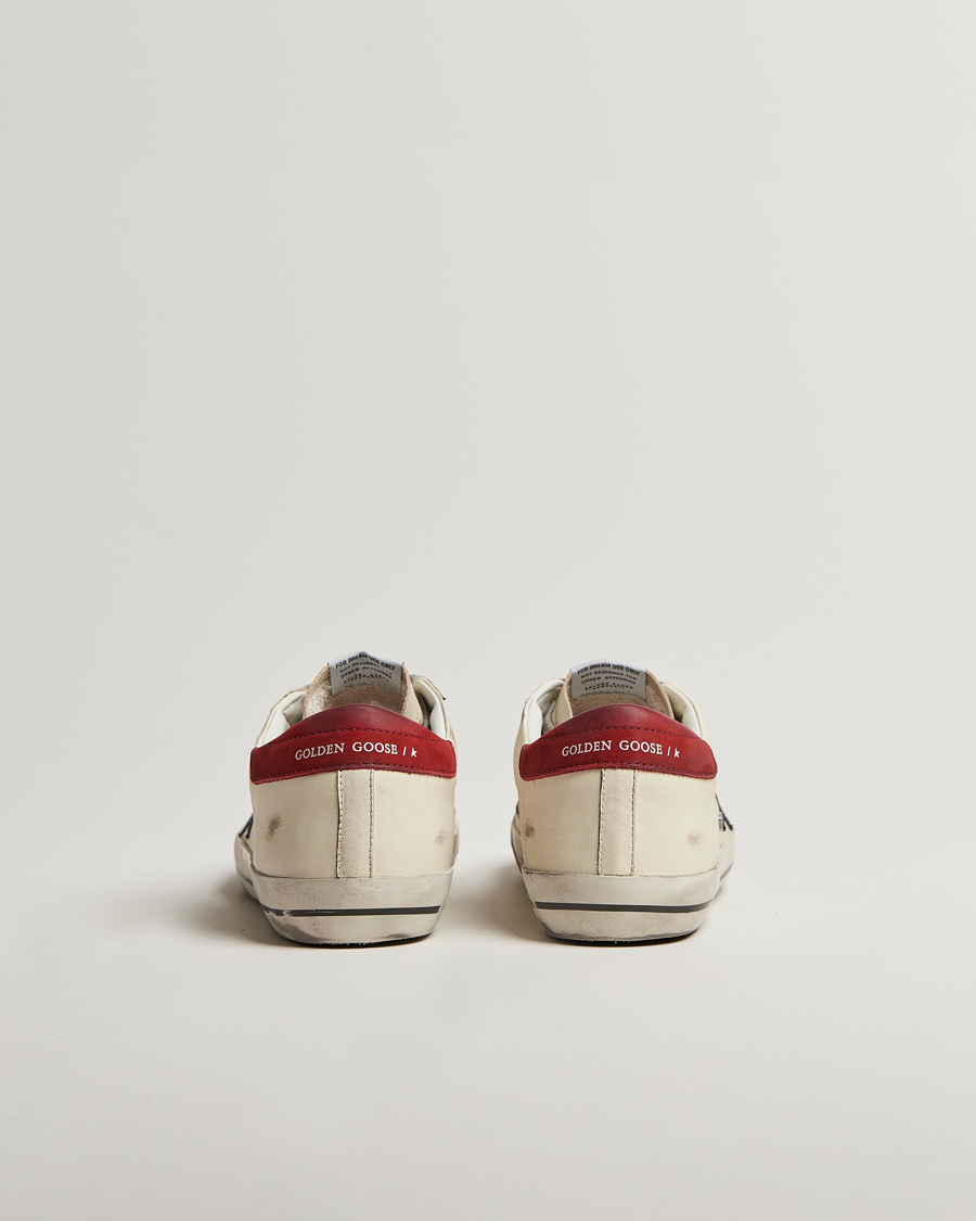 Men | Sneakers | Golden Goose | Super-Star Sneakers White/Blue/Red