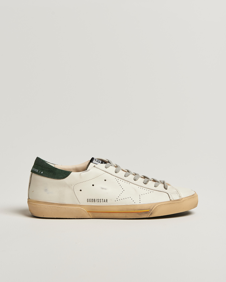 Men | Sneakers | Golden Goose | Super-Star Sneakers White/Green