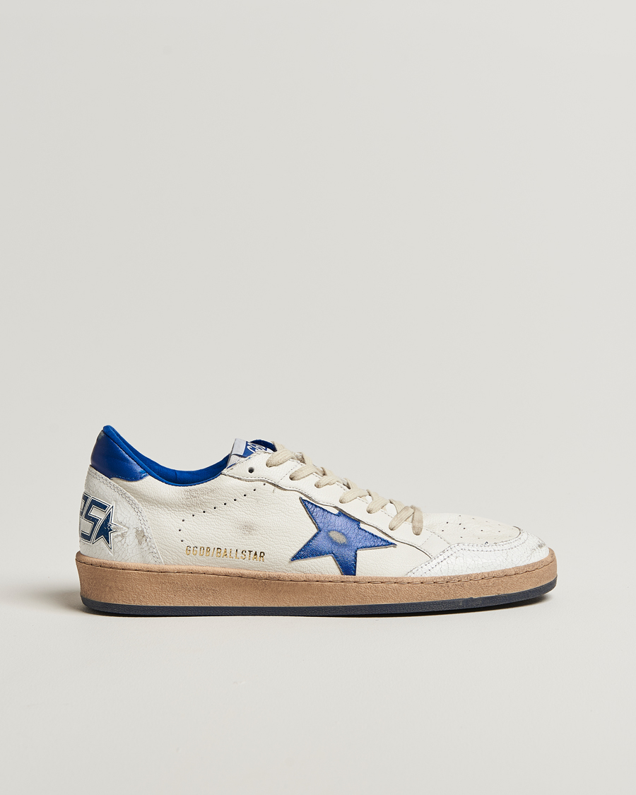 Men | Sneakers | Golden Goose | Ball Star Sneakers White/Blue