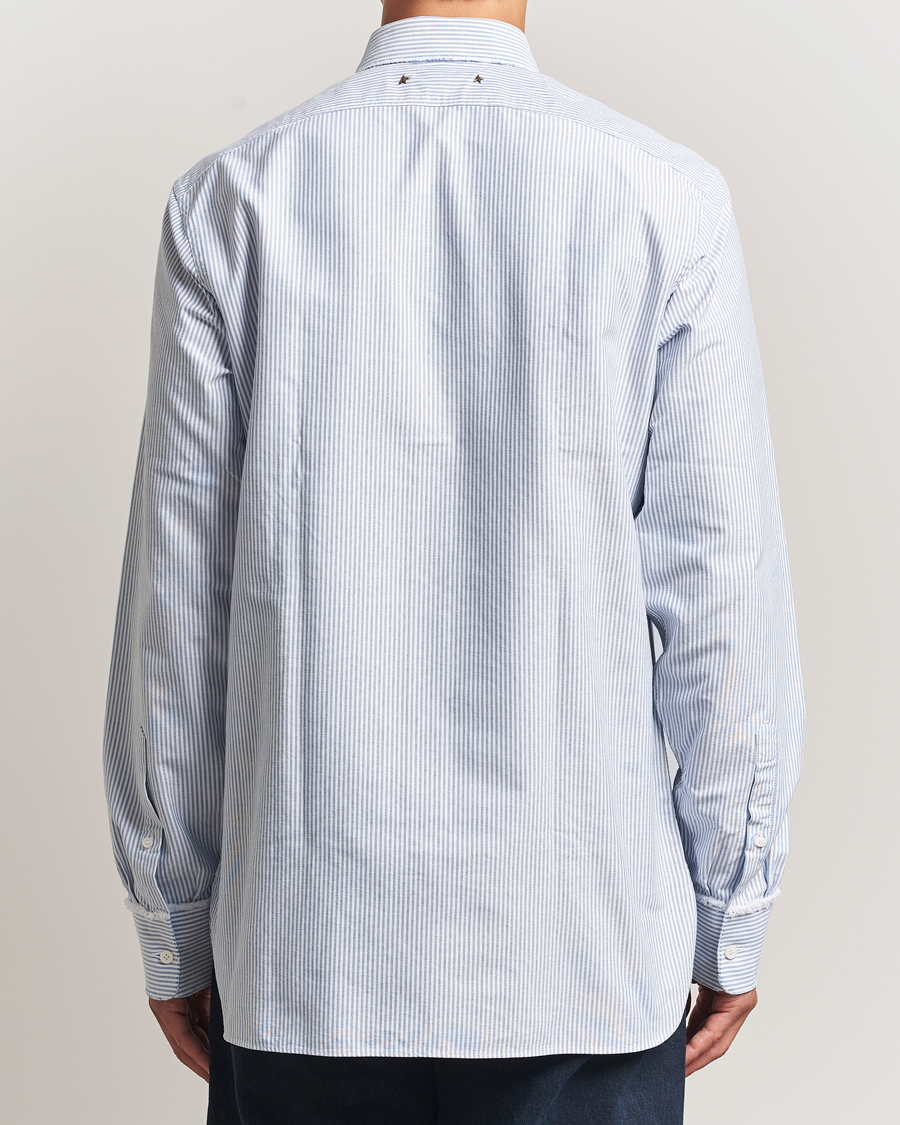 Men | Shirts | Golden Goose | Regular Fit Oxford Shirt Light Blue
