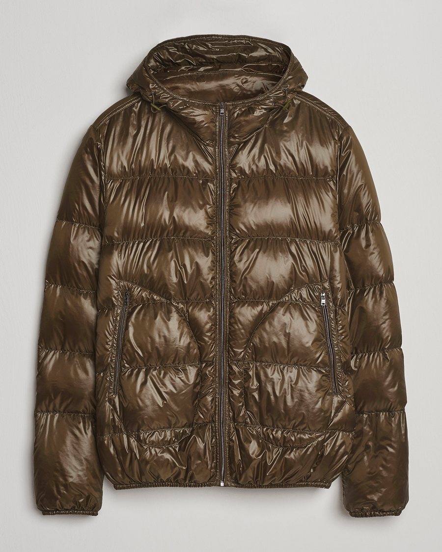 Men | Coats & Jackets | Herno | Piumino Nylon Bomber Military