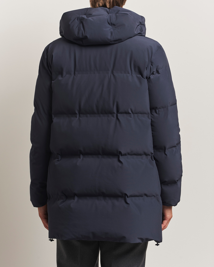 Men | Coats & Jackets | Herno | Waterproof Stretch Down Parka Navy