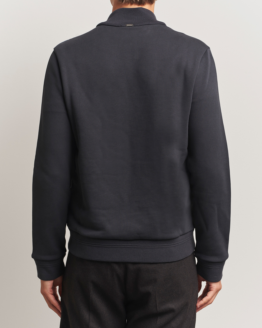 Herno Hybrid Full Zip Cardigan Navy at CareOfCarl.com