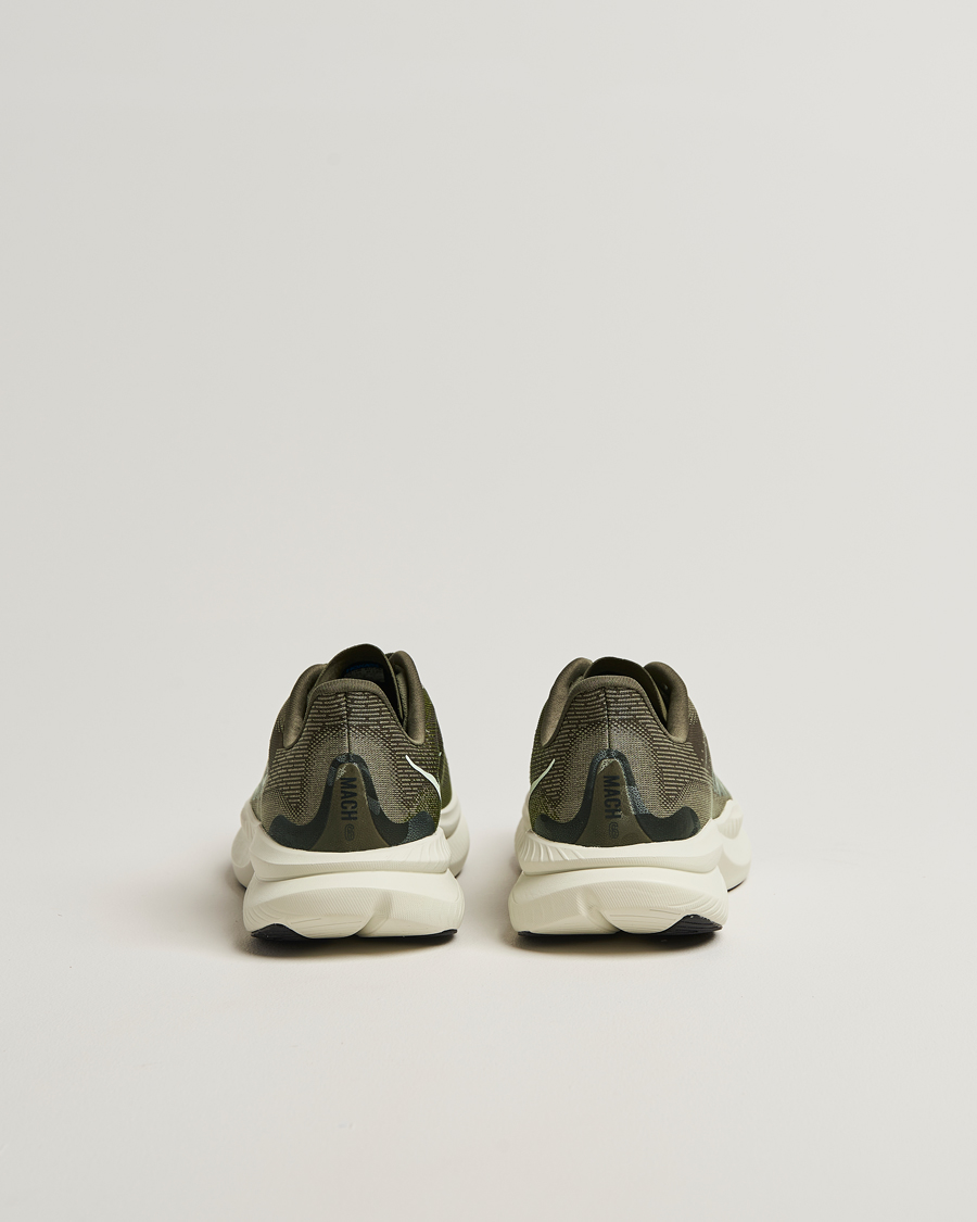 Men | Running shoes | Hoka | One Mach 6 Running Sneakers Antique Olive/Truffle Salt