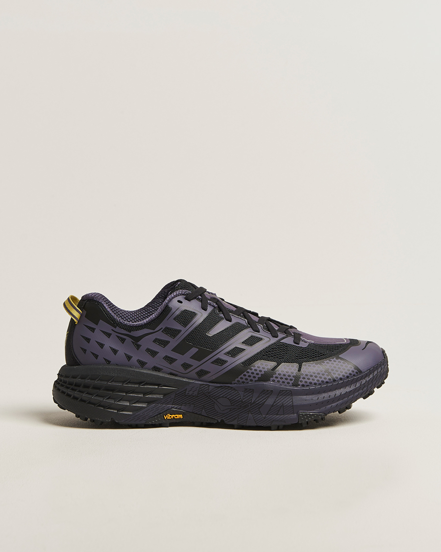 Men | Trail Sneakers | Hoka | One Speedgoat 2 Trail Sneakers Black/Squid Ink