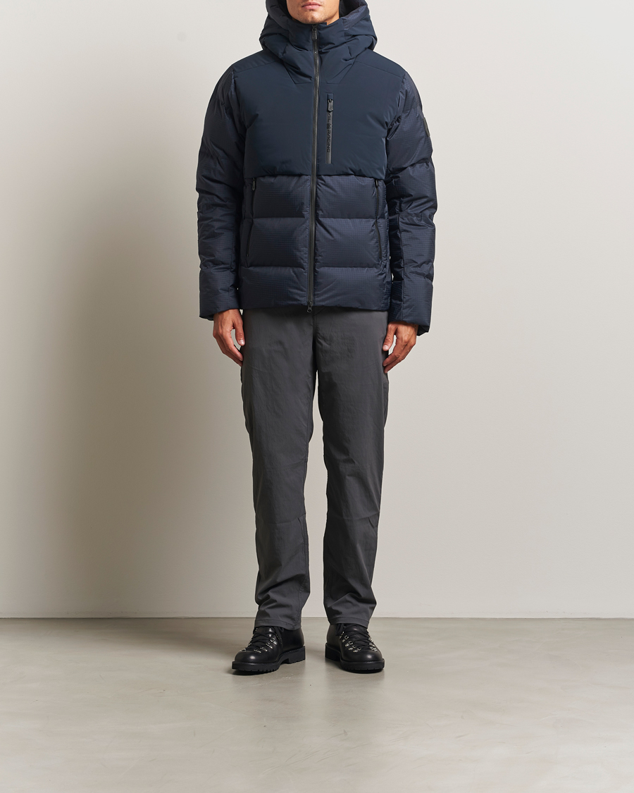Men | Coats & Jackets | Sail Racing | Polar Down Hooded Jacket Dark Navy