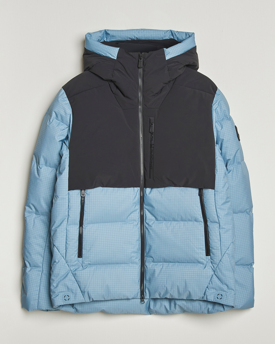 Men | Coats & Jackets | Sail Racing | Polar Down Hooded Jacket Aurora Blue
