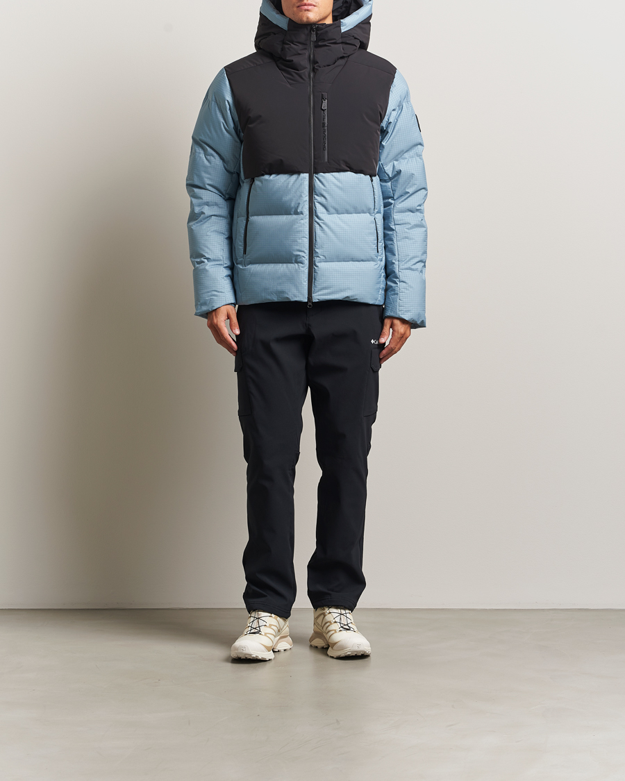 Men | Coats & Jackets | Sail Racing | Polar Down Hooded Jacket Aurora Blue