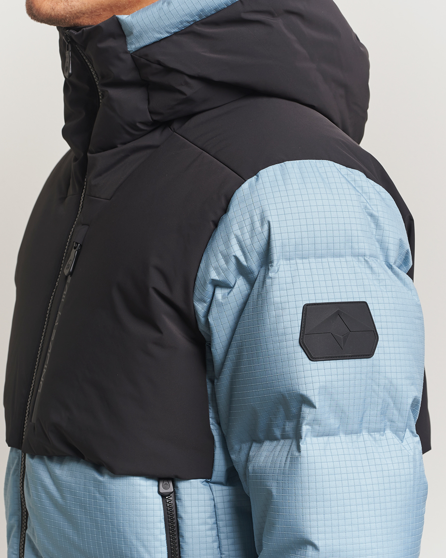 Men | Coats & Jackets | Sail Racing | Polar Down Hooded Jacket Aurora Blue