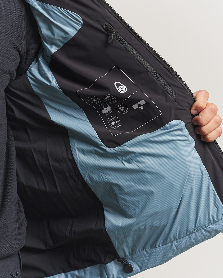 Men | Coats & Jackets | Sail Racing | Polar Down Hooded Jacket Aurora Blue