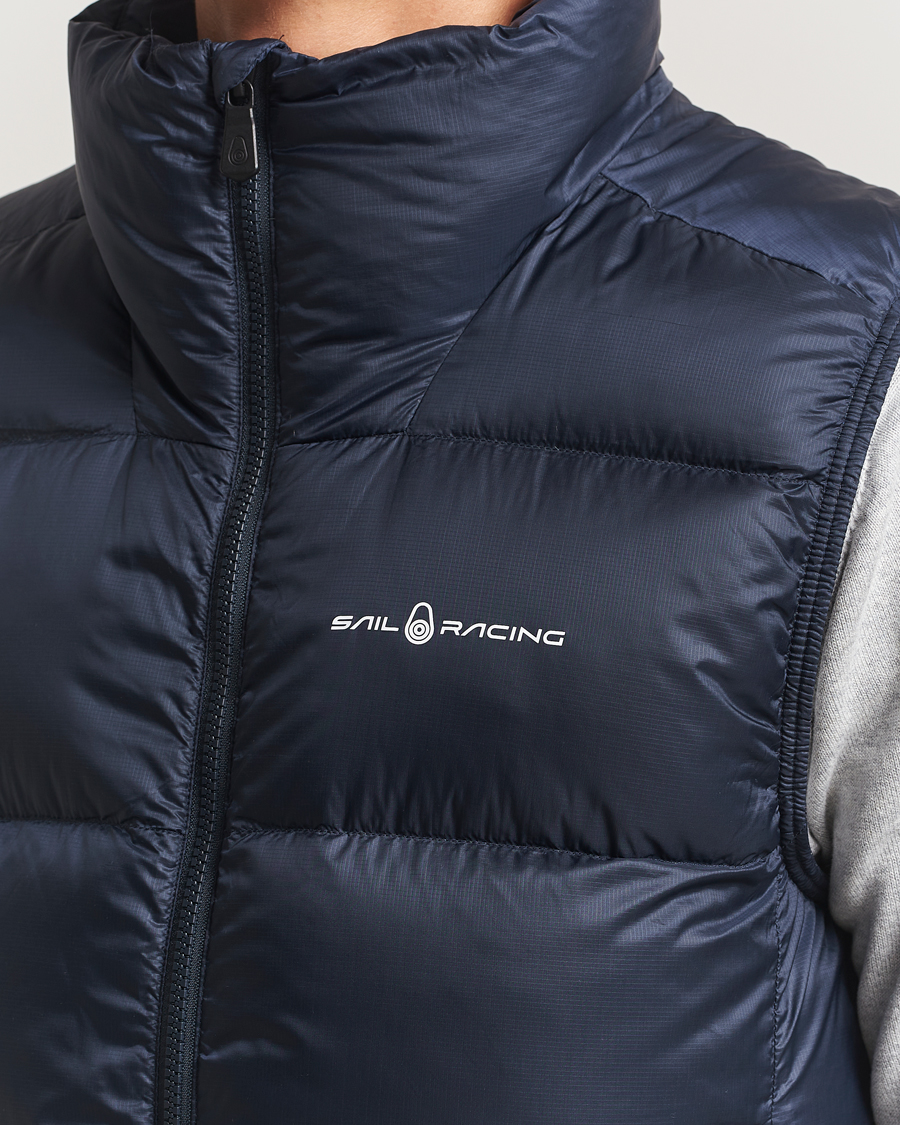Sail Racing Cloud Down Vest Dark Navy at CareOfCarl.com