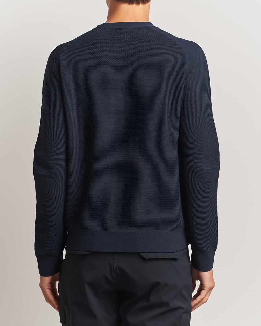 Men | Sweaters & Knitwear | Sail Racing | Element Seamless Crew Neck Dark Navy