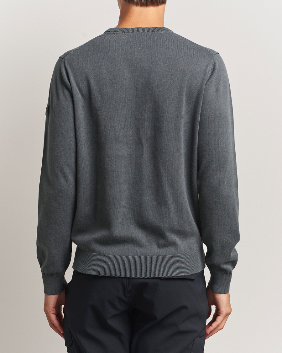 Men | Sweaters & Knitwear | Sail Racing | Bowman Knitted Crew Neck Aurora Green