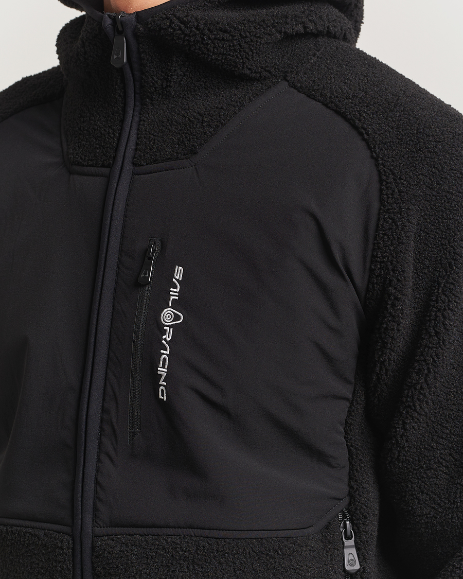 Men | Sweaters & Knitwear | Sail Racing | Patrol Pile Full Zip Hoodie Carbon