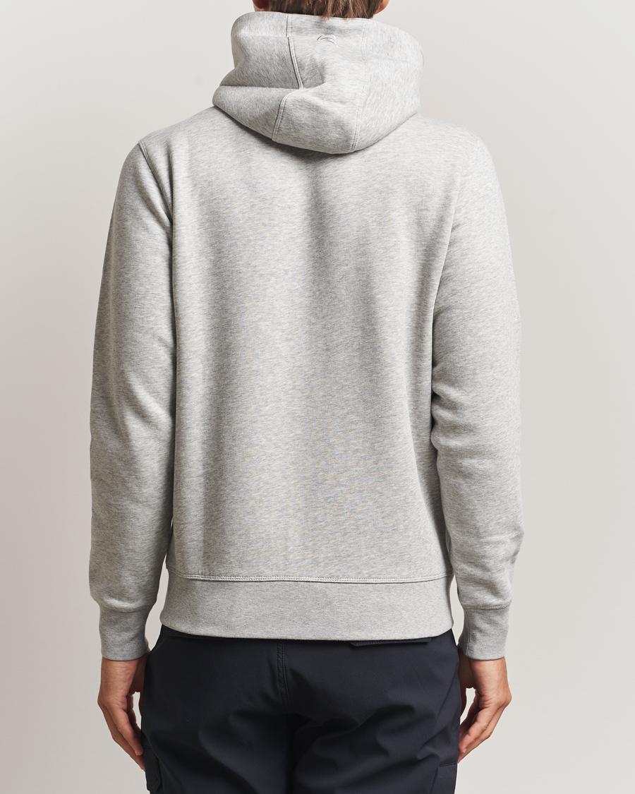 Men | Sweaters & Knitwear | Sail Racing | Bowman Full Zip Hoodie Grey Melange