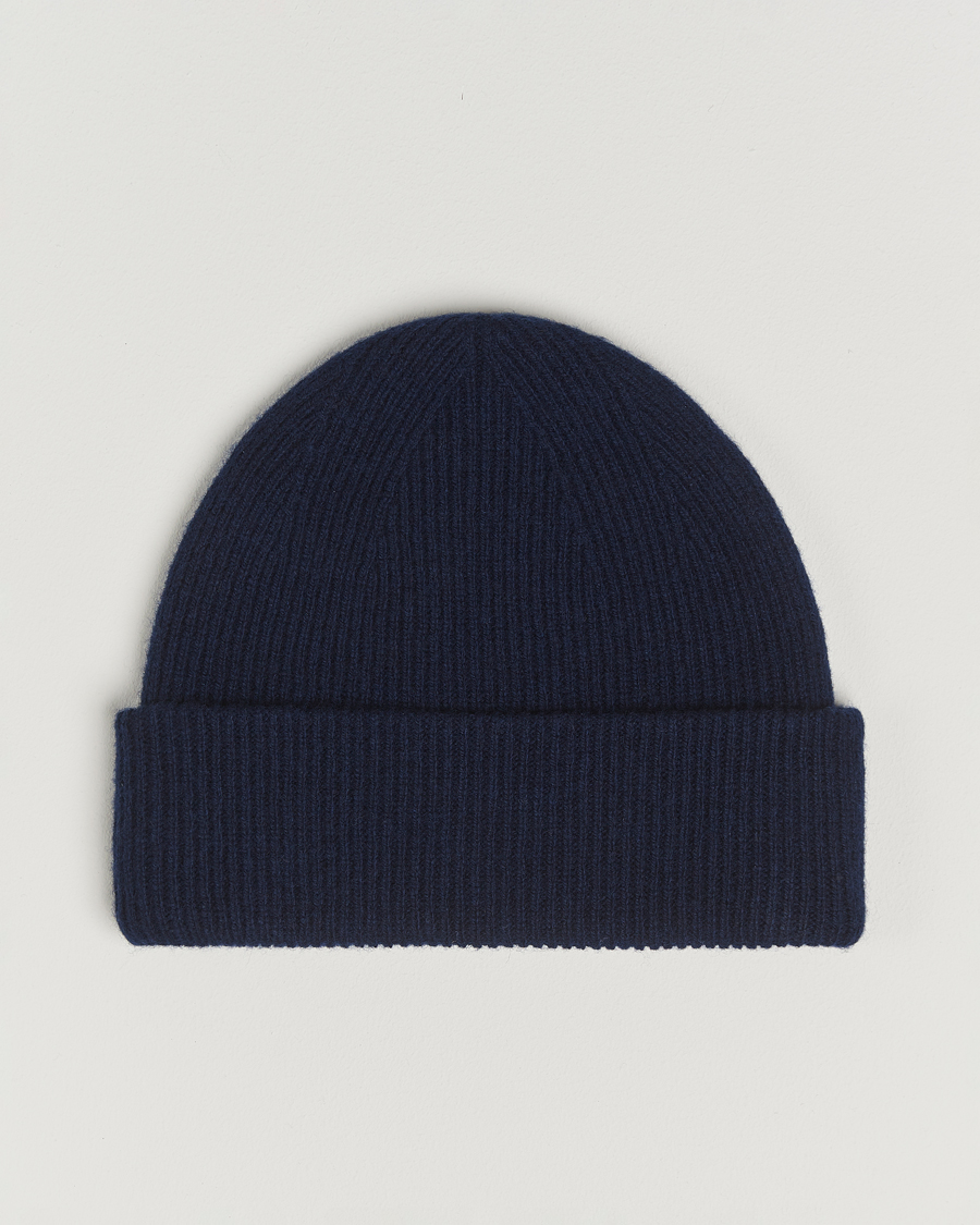 Men | Beanies | Sail Racing | Ridge Wool Knitted Beanie Dark Navy