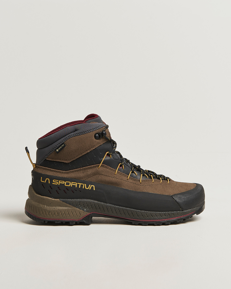 La Sportiva TX4 Mid GTX Hiking Boots Mocha/Savana at CareOfCarl.com