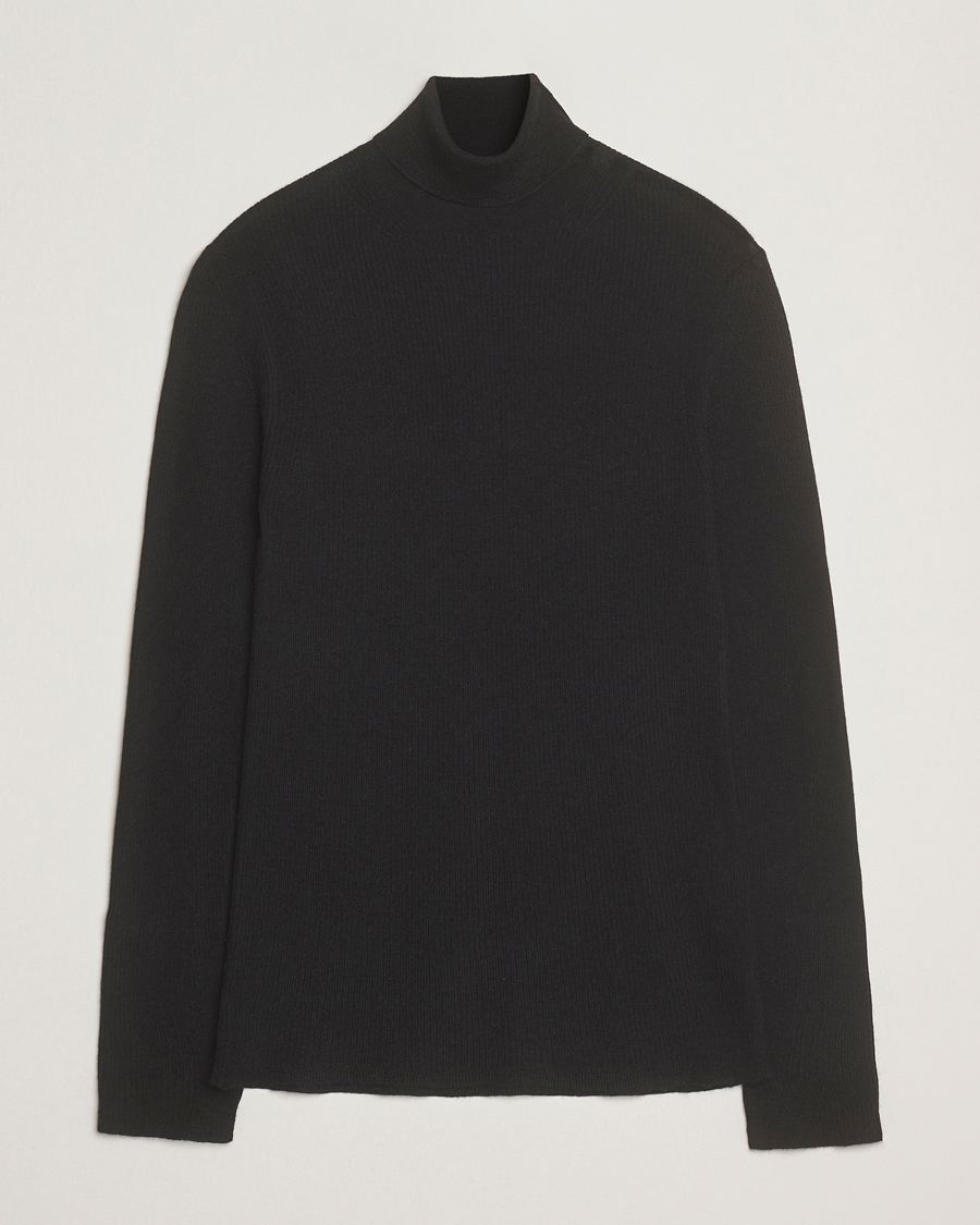 Men | Sweaters & Knitwear | Lanvin | Cashmere/Silk Rollneck Black