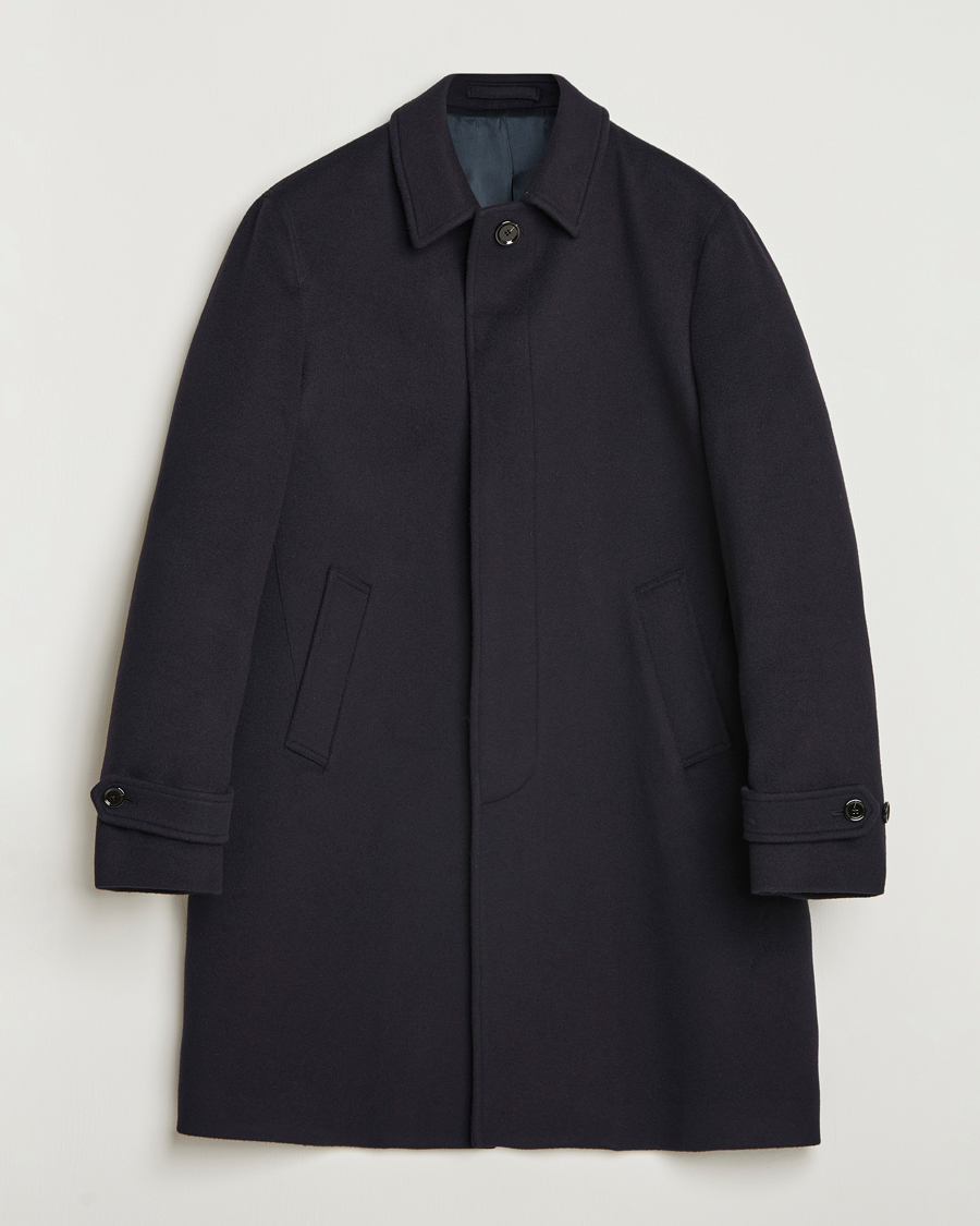 Men | Coats & Jackets | Lardini | Wool Coat Navy
