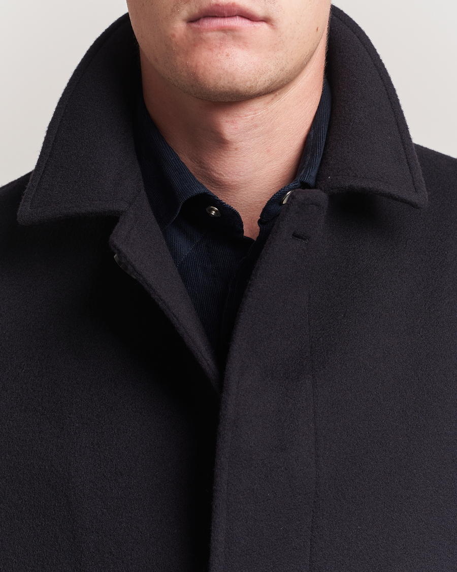 Men | Coats & Jackets | Lardini | Wool Coat Navy