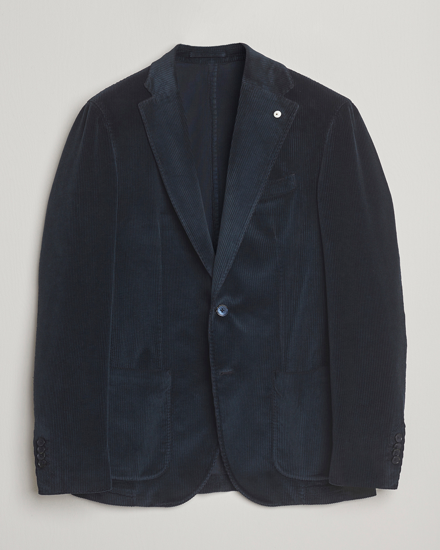 Men | Blazers | L.B.M. 1911 | Jack Corduroy Blazer Navy