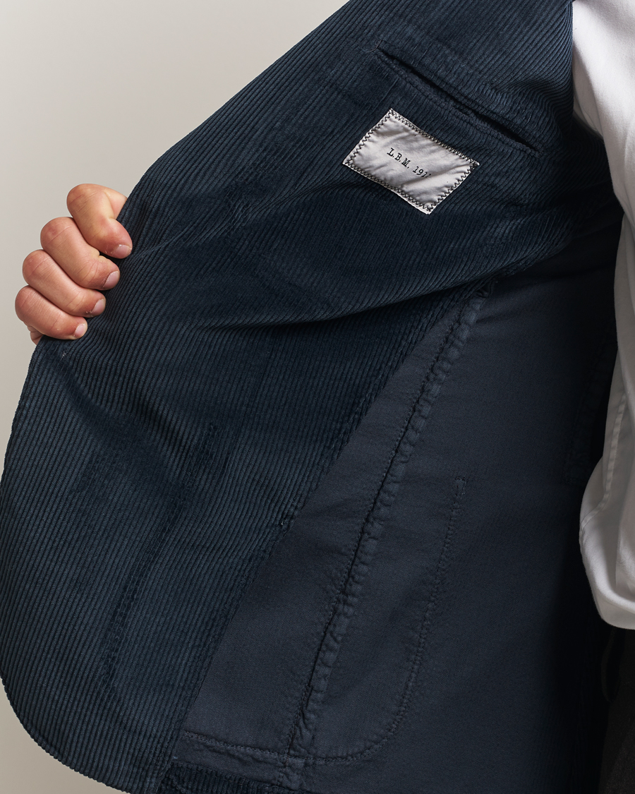 Men | Blazers | L.B.M. 1911 | Jack Corduroy Blazer Navy
