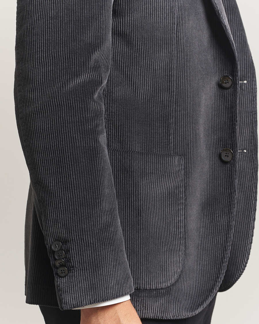 Men | Blazers | L.B.M. 1911 | Jack Corduroy Blazer Dark Grey