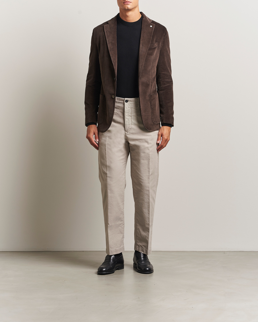 Men | Blazers | L.B.M. 1911 | Jack Corduroy Blazer Dark Brown