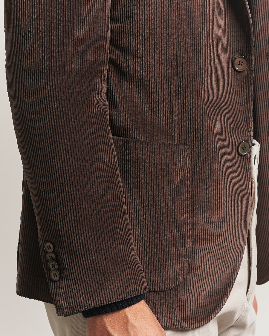 Men | Blazers | L.B.M. 1911 | Jack Corduroy Blazer Dark Brown