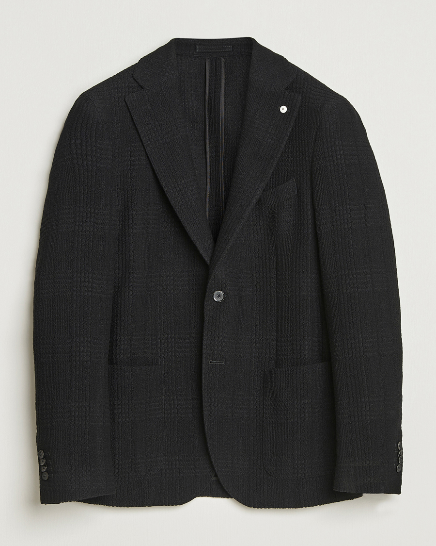 Men | Blazers | L.B.M. 1911 | Jack Structured Wool Blazer Black
