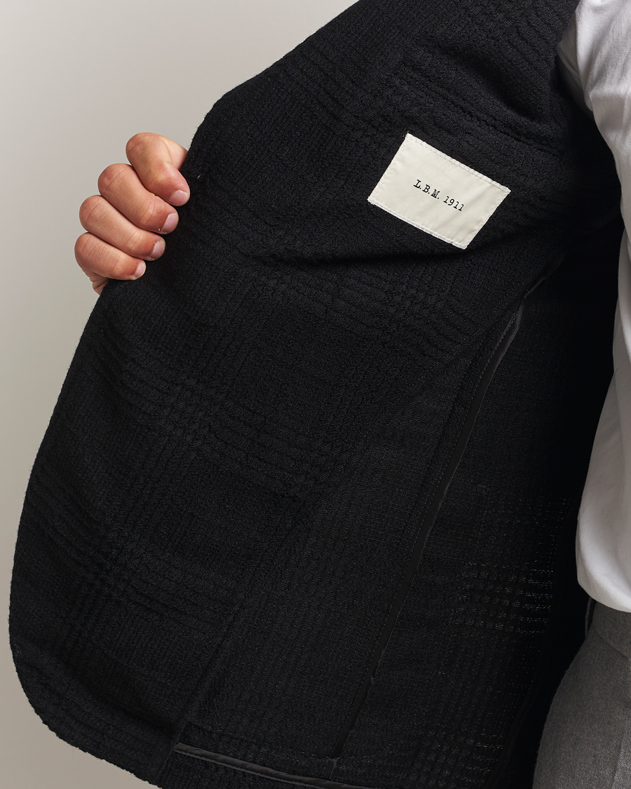 Men | Blazers | L.B.M. 1911 | Jack Structured Wool Blazer Black
