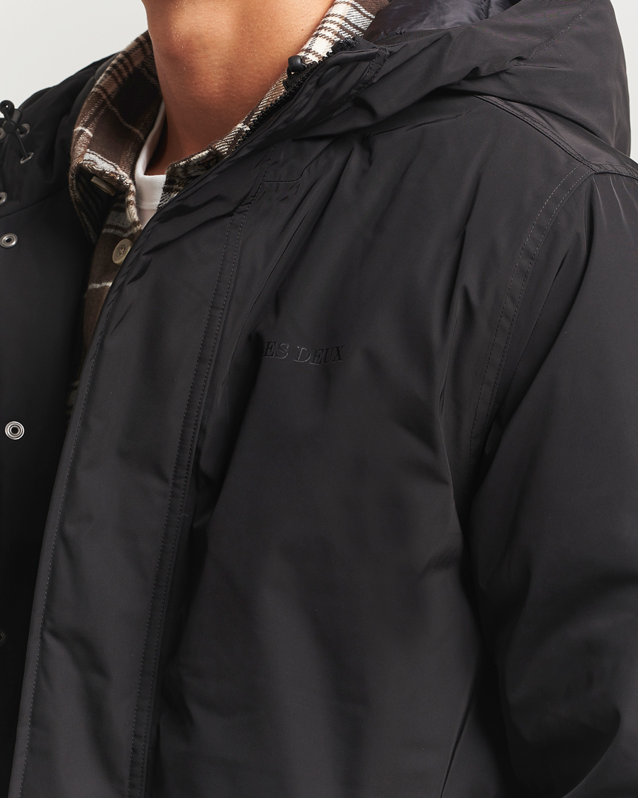 Men | Coats & Jackets | LES DEUX | Darius Padded Parka Black