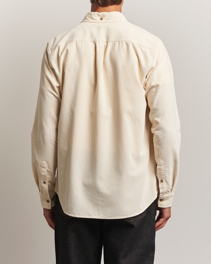 Men | Shirts | LES DEUX | Konrad Pinwale Corduroy Shirt Ivory