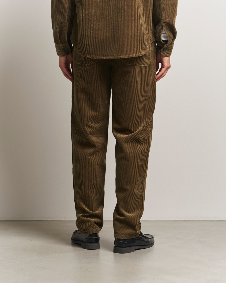 Men | Trousers | LES DEUX | Kody Corduroy Pants Military Olive