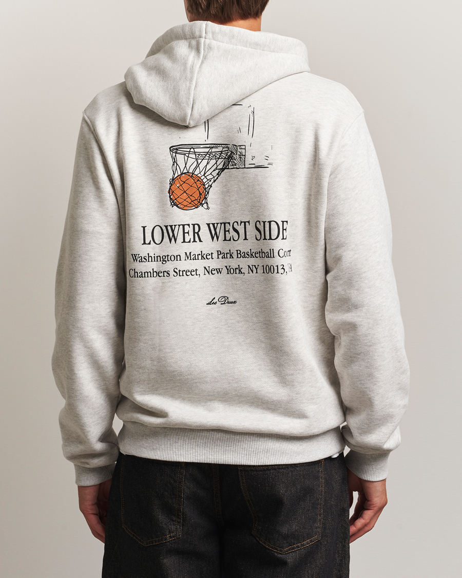 Men | Sweaters & Knitwear | LES DEUX | West Side Hoodie Snow Melange