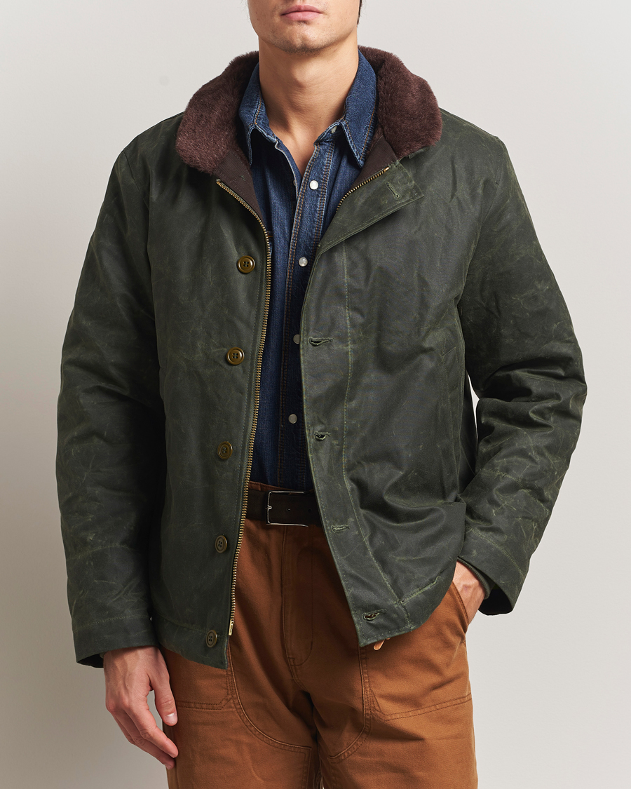 Manifattura Ceccarelli Deck Jacket Dark Green at CareOfCarl.com