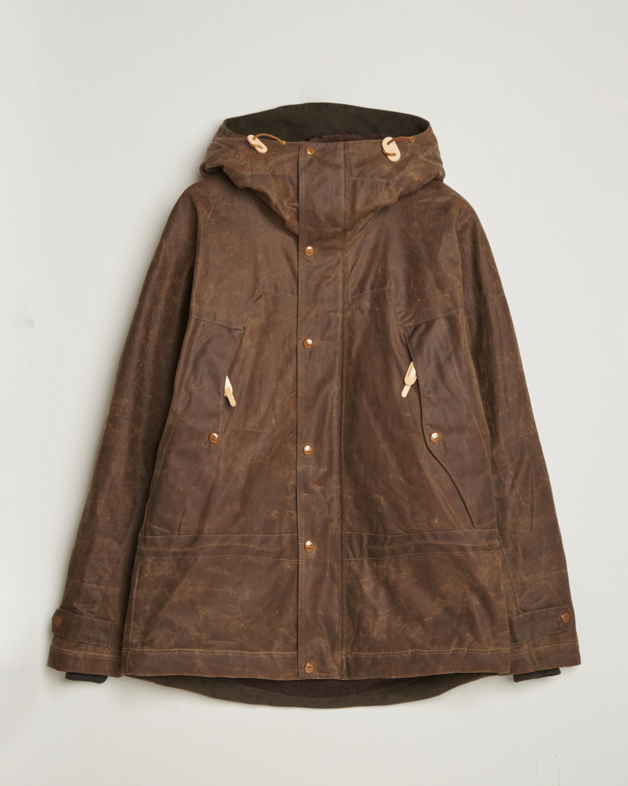 Men | Coats & Jackets | Manifattura Ceccarelli | Mountain Jacket Dark Tan