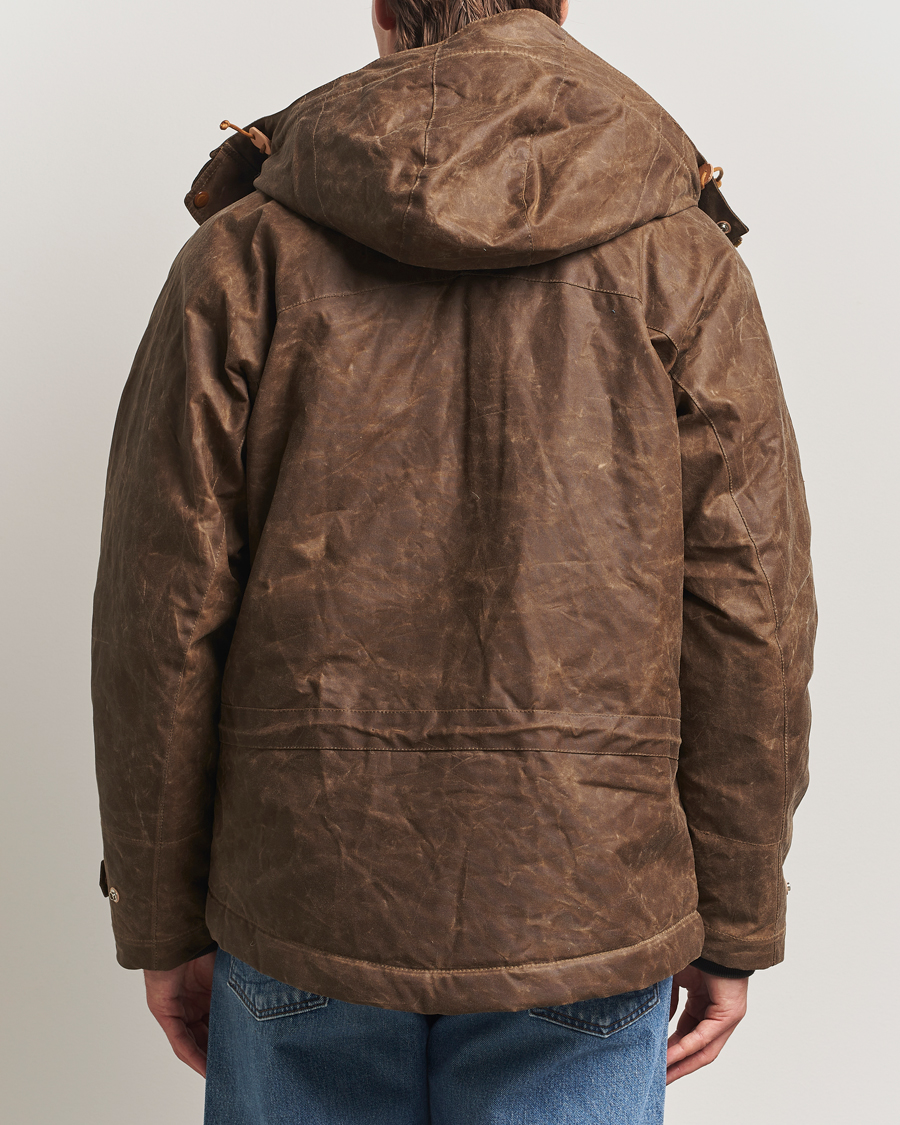 Men | Coats & Jackets | Manifattura Ceccarelli | Mountain Jacket Dark Tan