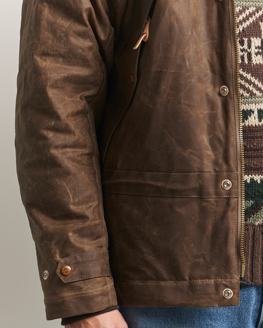 Men | Coats & Jackets | Manifattura Ceccarelli | Mountain Jacket Dark Tan