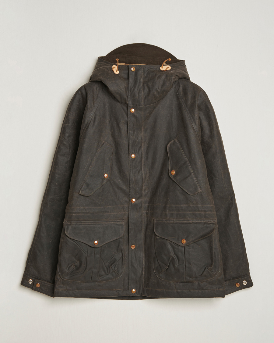 Men | Coats & Jackets | Manifattura Ceccarelli | New Fisherman Parka Chocolate