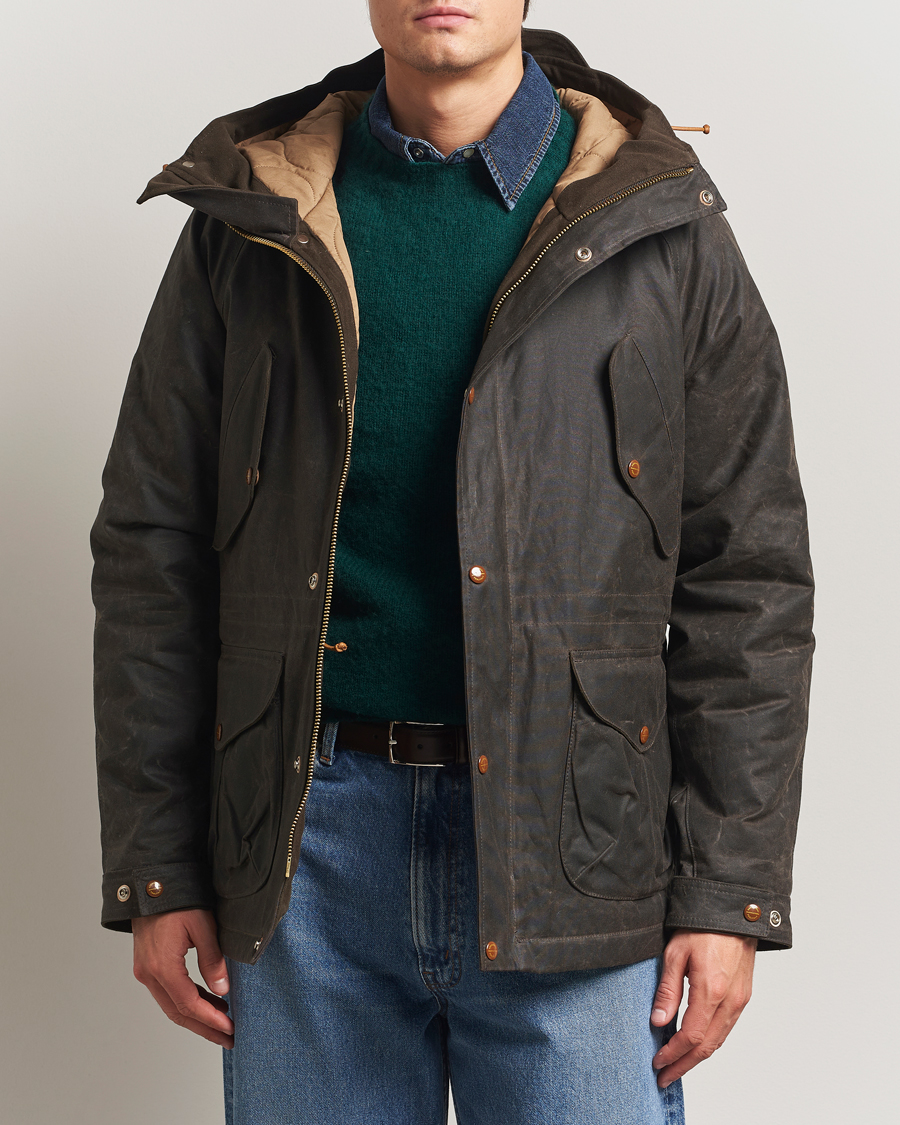 Men | Coats & Jackets | Manifattura Ceccarelli | New Fisherman Parka Chocolate