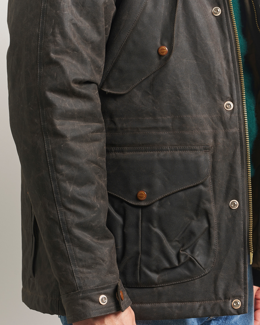 Men | Coats & Jackets | Manifattura Ceccarelli | New Fisherman Parka Chocolate