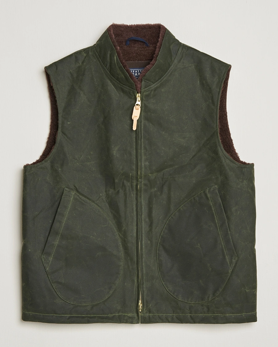 Men | Gilets | Manifattura Ceccarelli | Mountain Vest Dark Green