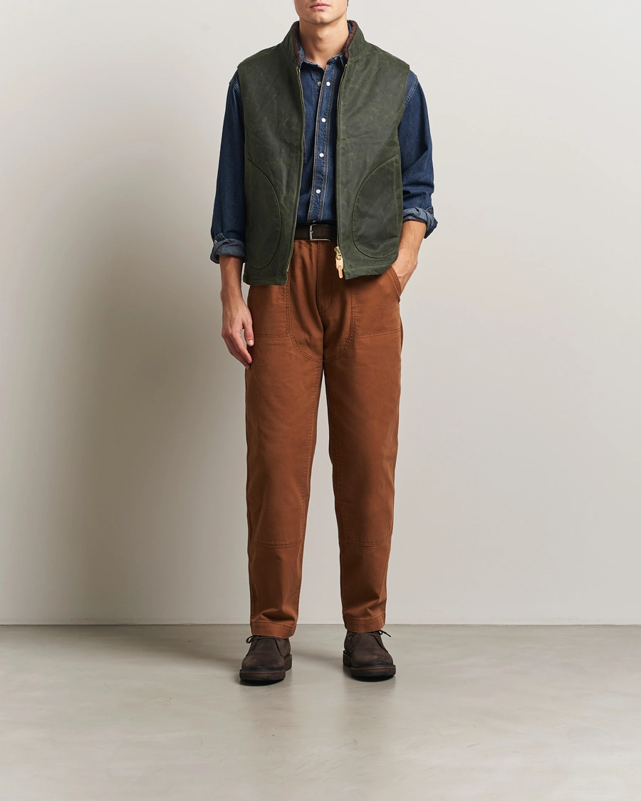 Men | Gilets | Manifattura Ceccarelli | Mountain Vest Dark Green